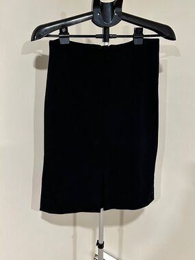 *MM LAFLEUR* Black Classic Stretch Pencil Skirt Size 10